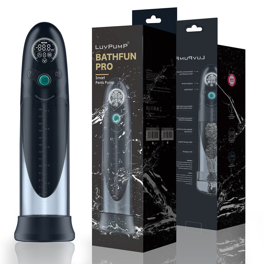 LuvPump Bathfun Pro Waterproof Smart Automatic Penis Pump - PUMPS
