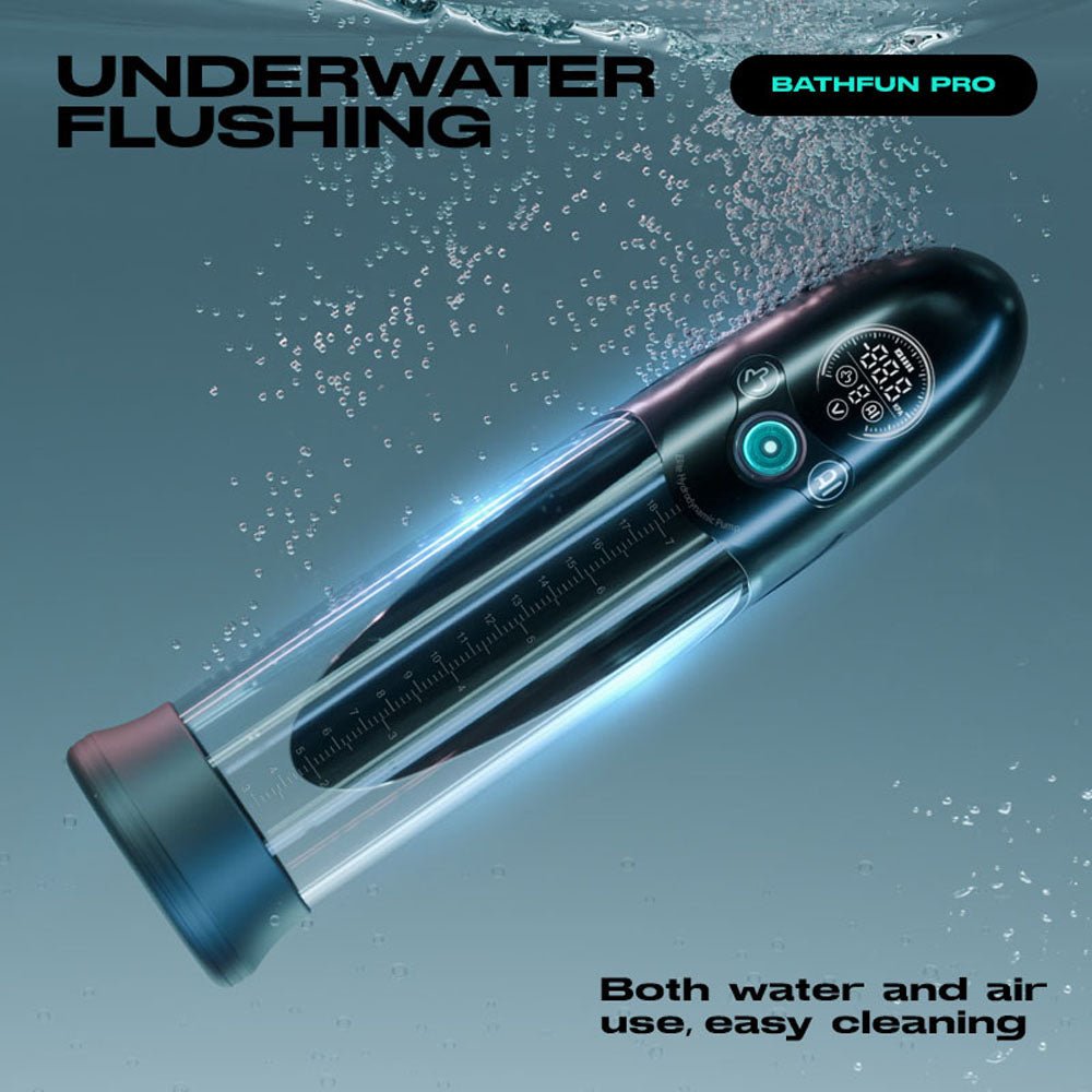 LuvPump Bathfun Pro Waterproof Smart Automatic Penis Pump - PUMPS