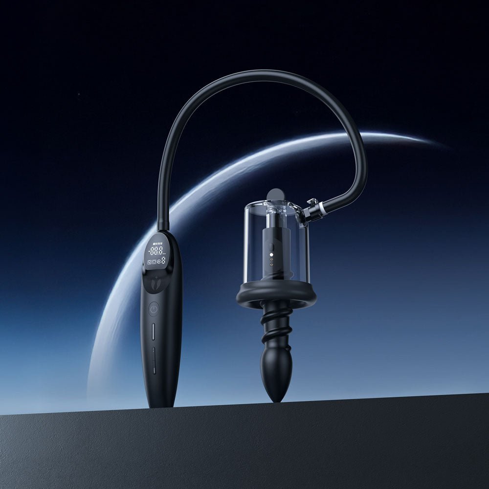 LuvPump RosCup Pro Smart Rosebud Anal Pump Vibrating Probe - PUMPS