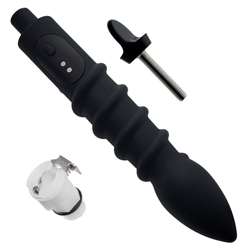 LuvPump RosCup Pro Smart Rosebud Anal Pump Vibrating Probe - PUMPS