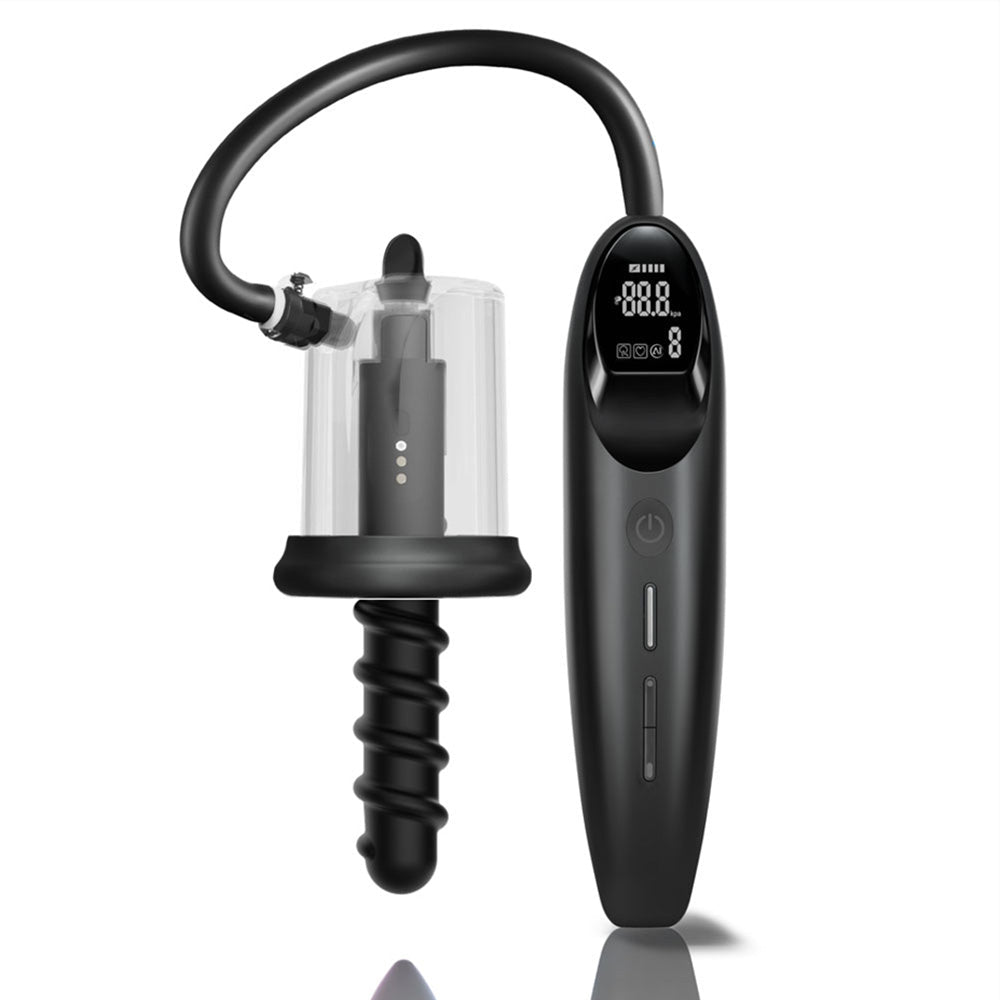 LuvPump RosCup Pro Smart Rosebud Anal Pump Vibrating Probe - PUMPS