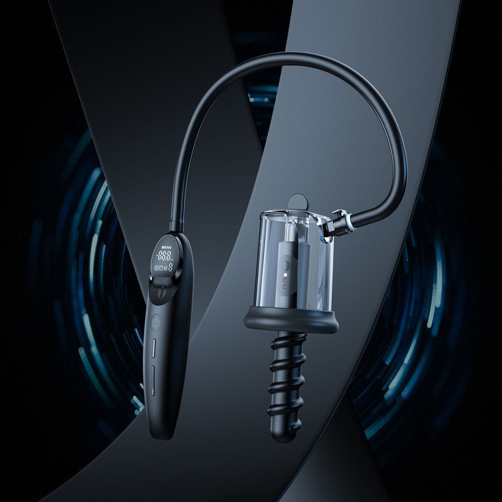 LuvPump RosCup Pro Smart Rosebud Anal Pump Vibrating Probe - PUMPS