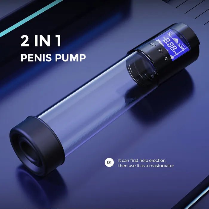 LuvPump Smart USB Rechargeable Automatic Penis Pump - PUMPS