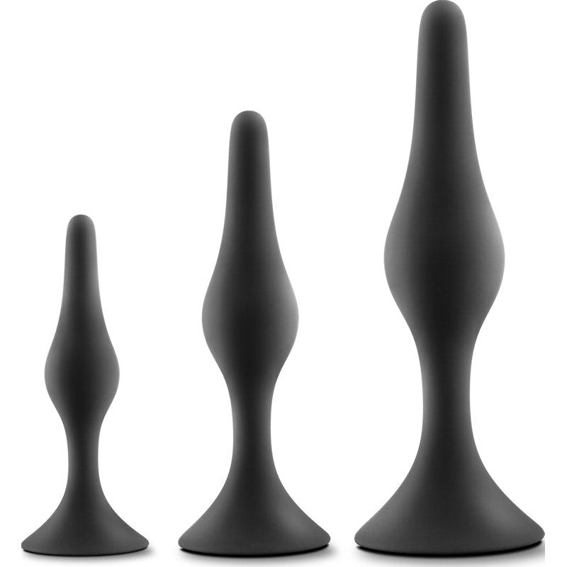 Luxe Beginner Plug Kit Black - Naughty by Nature Adult Store