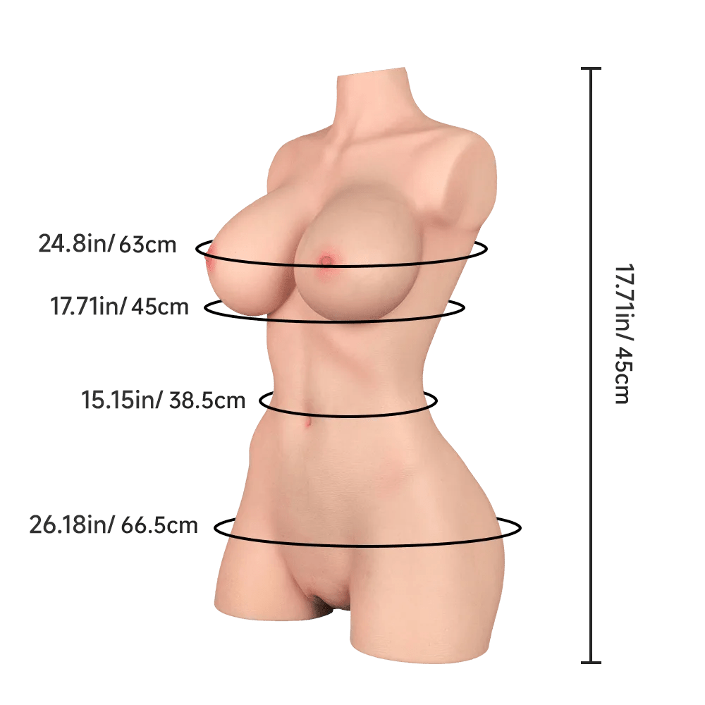 Madison Realistic Mini Silicone Sex Doll Torso - Sex Doll - Naughty by Nature Adult Store
