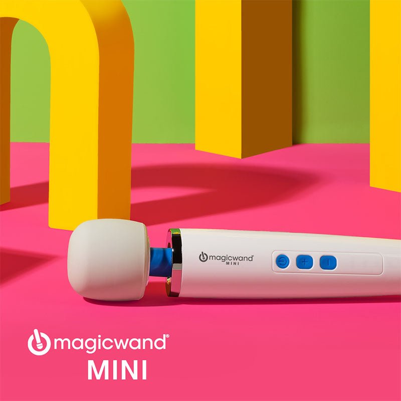 Magic Wand Mini - White Rechargeable Massage Wand - VIBRATORS