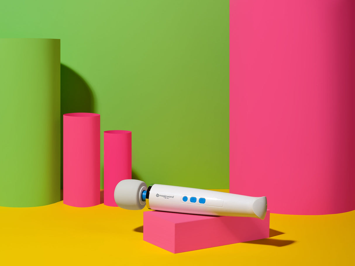 Magic Wand Mini - White Rechargeable Massage Wand - VIBRATORS