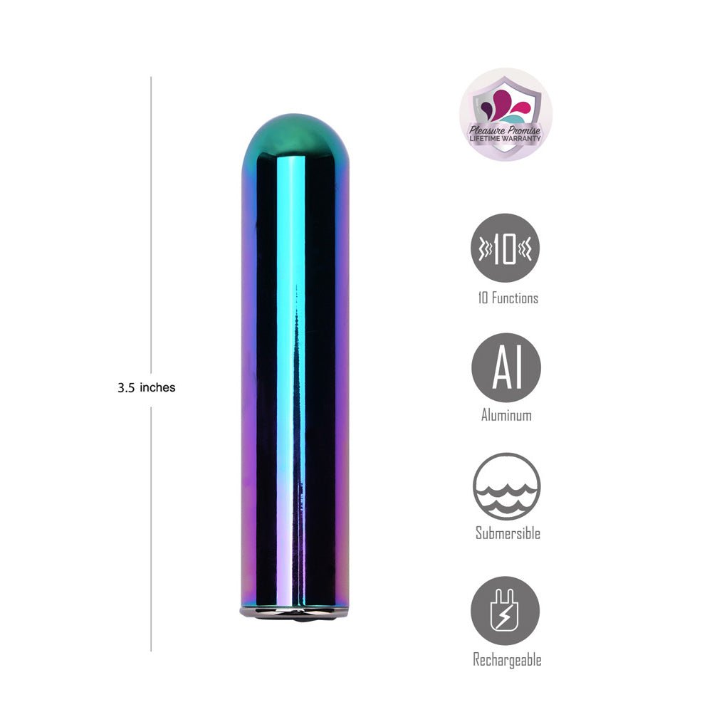 Maia Cosmo Metallic Coloured Eight Point Bullet - BULLETS & EGGS