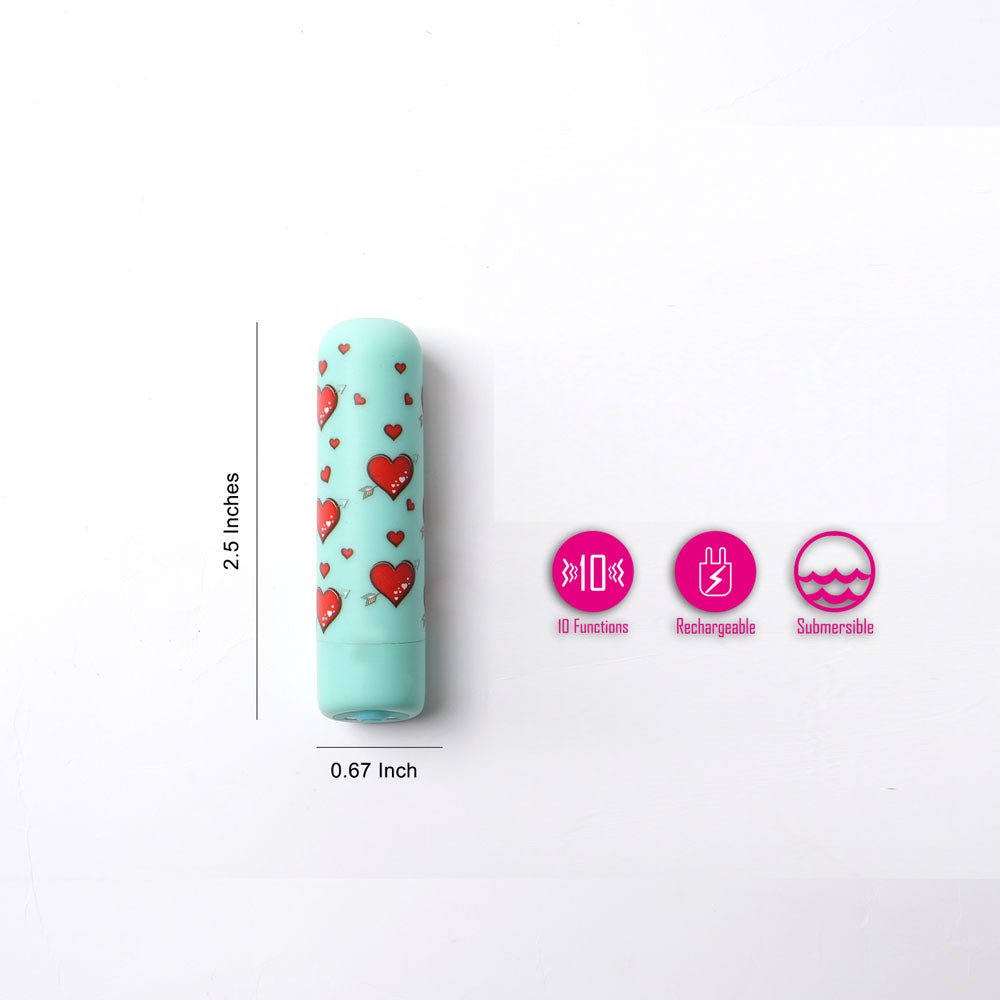 Maia Jilly Teal USB Rechargeable Powerful Finger Stimulator - STIMULATORS