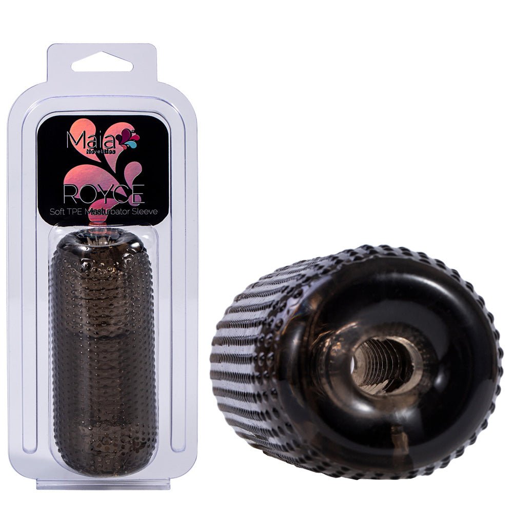 Maia ROYCE - Black - Black 12 cm Stroker - MASTURBATORS