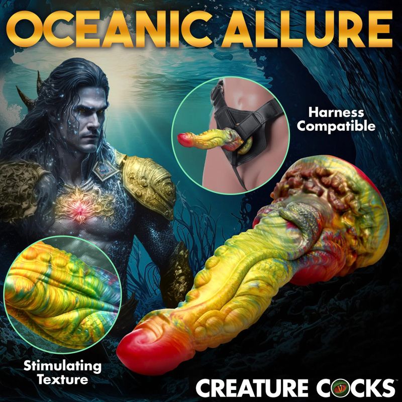 Majestic Merman Silicone Dildo - Adult Toys
