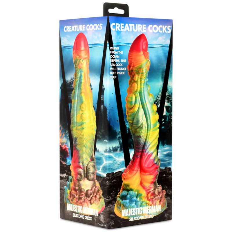 Majestic Merman Silicone Dildo - Adult Toys