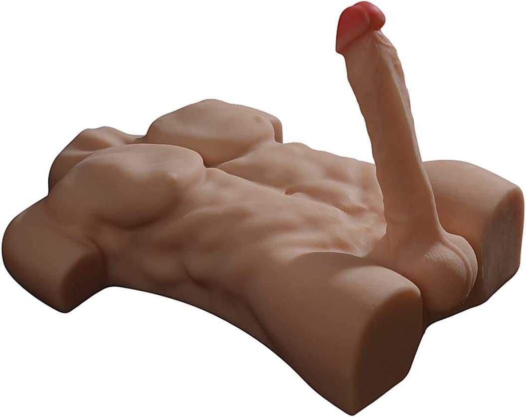 Male Half Body Sex Doll Torso With Realistic Measurements TPE 7kg - Sex Doll