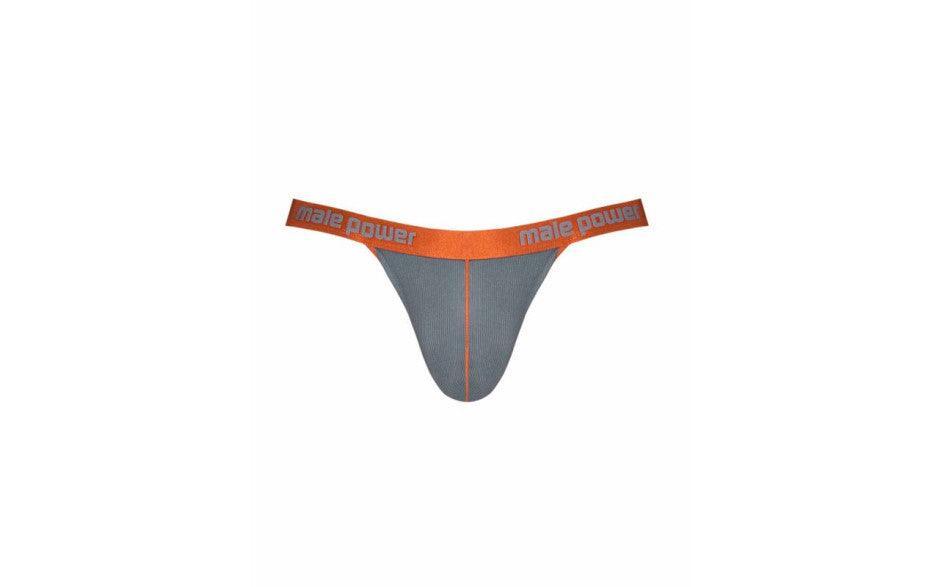 Male Power Casanova Uplift Micro Thong Grey - Naughty by Nature Adult Store