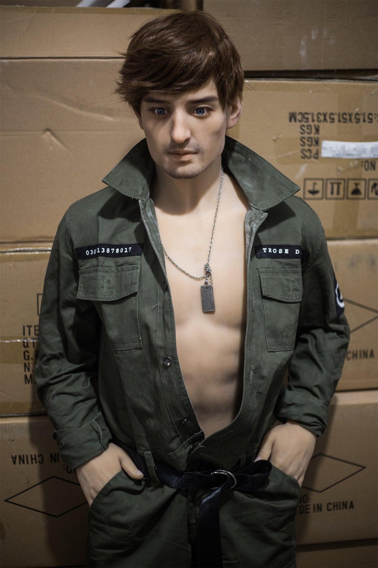 Male Sex Doll Samuel Qita Doll - 175cm / 5'9" Full TPE - Sex doll