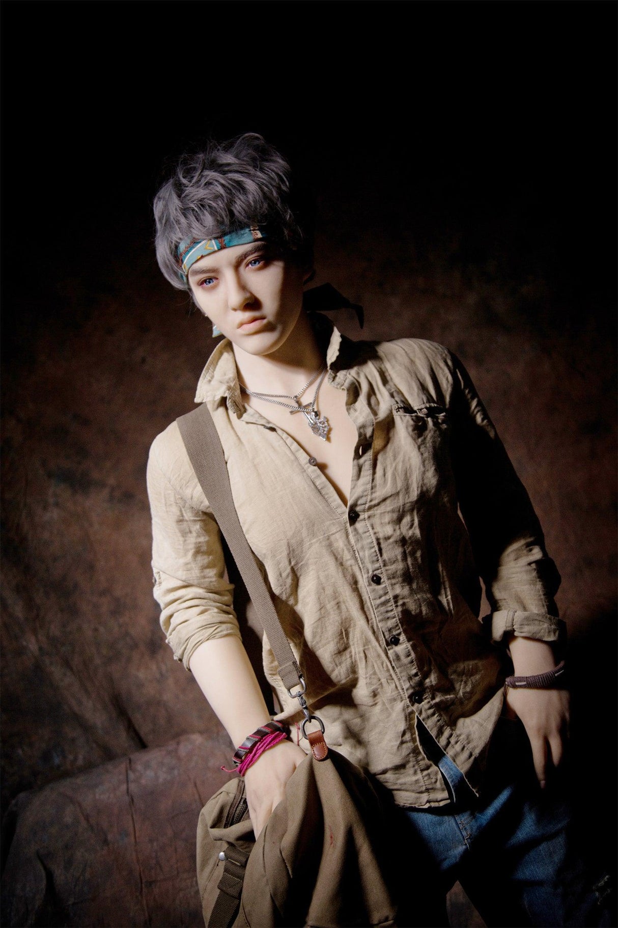 Male Sex Doll WU Qita Doll - 175cm / 5'9" Full TPE - Sex doll