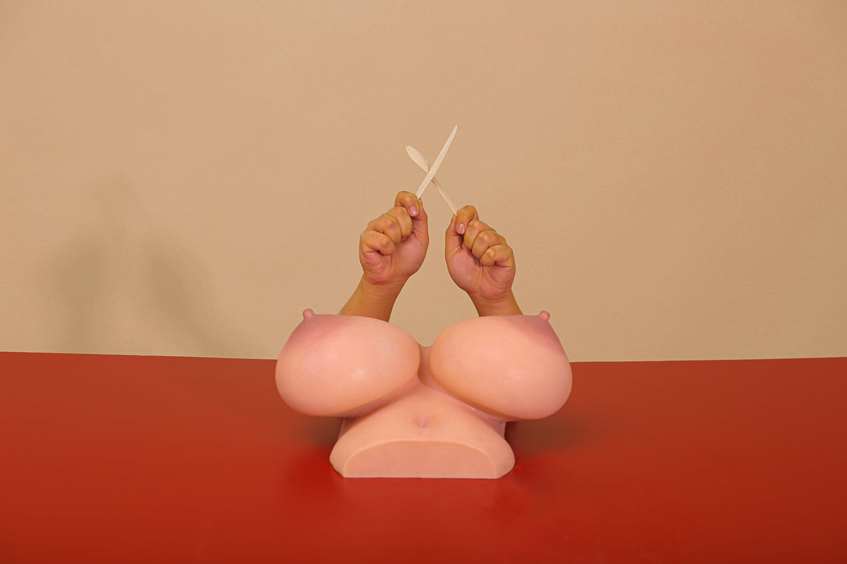 Mammary Intercourse Silicone Sex Torso Si - B - 92 Cinnamon | ⭐️CLM(Climax Doll) Pro⭐️ - Sex Doll