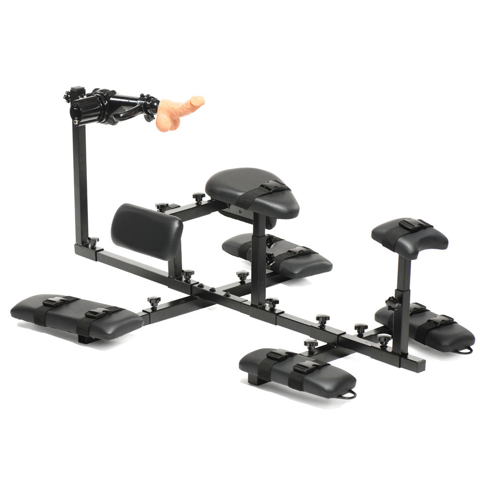 Master Series Subversion - Deluxe Stockade with Mains Powered Sex Machine - MACHINES