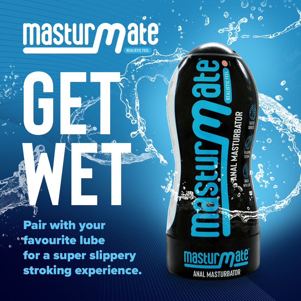 Masturmate - Butt - Cream - Flesh Anal Stroker - MASTURBATORS