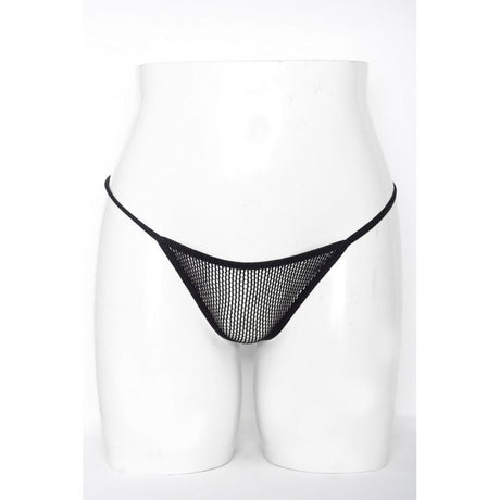 Mesh Net G - String Black - Lingerie - Naughty by Nature Adult Store