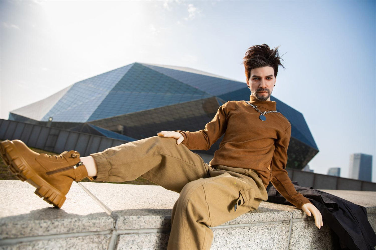 Mike 135cm Qita Male Sex Doll With Silicone Head - Sex doll