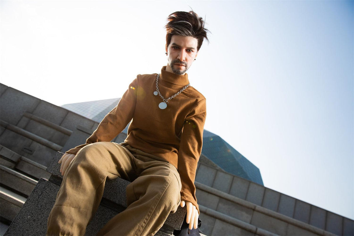 Mike 135cm Qita Male Sex Doll With Silicone Head - Sex doll