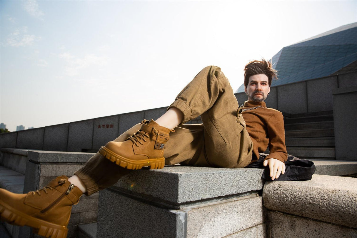 Mike 135cm Qita Male Sex Doll With Silicone Head - Sex doll