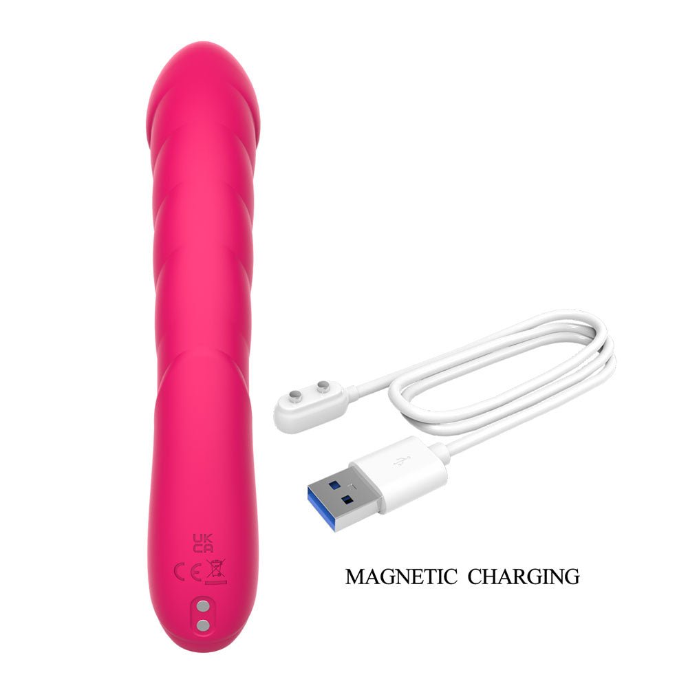 Monica Party Up Pink Rabbit Vibrator – Dual Motor USB Rechargeable - VIBRATORS
