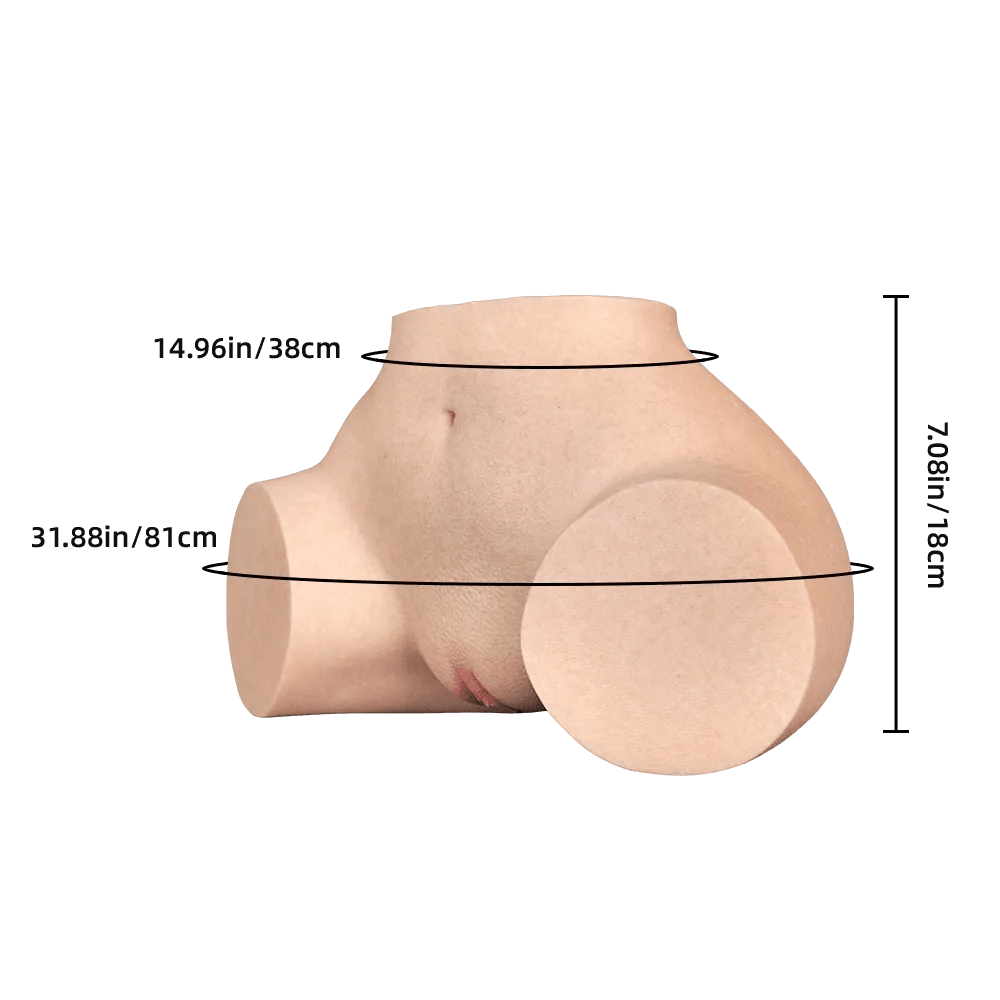 Naomi Big Ass Sex Doll Torso Big Booty - Sex Doll - Naughty by Nature Adult Store