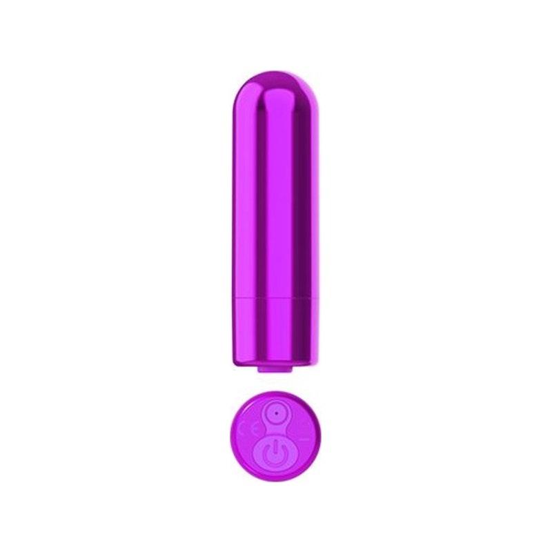 Naughty Nubbies Finger Vibe w Mini Powerbullet Purple - Adult Toys