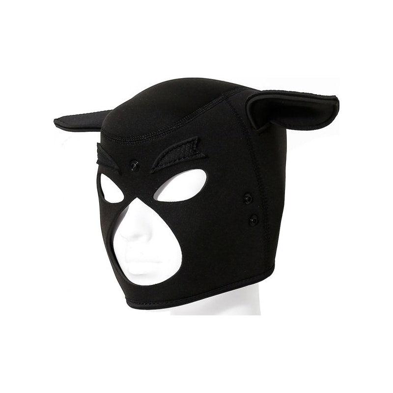 Neoprene Pig Mask Black - Adult Toys