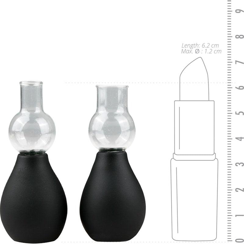 Nipple Sucker Black 2 Pc - Naughty by Nature Adult Store