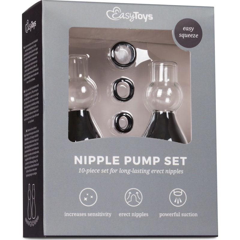 Nipple Sucker Black 2 Pc - Naughty by Nature Adult Store