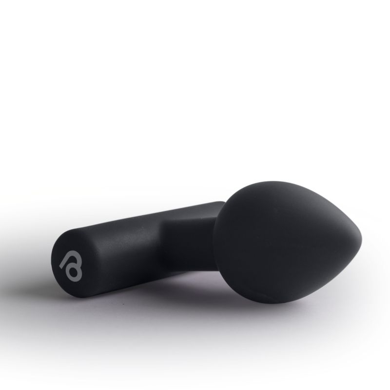 Nova Solaris Tapered Butt Plug Vibrator Black - Adult Toys