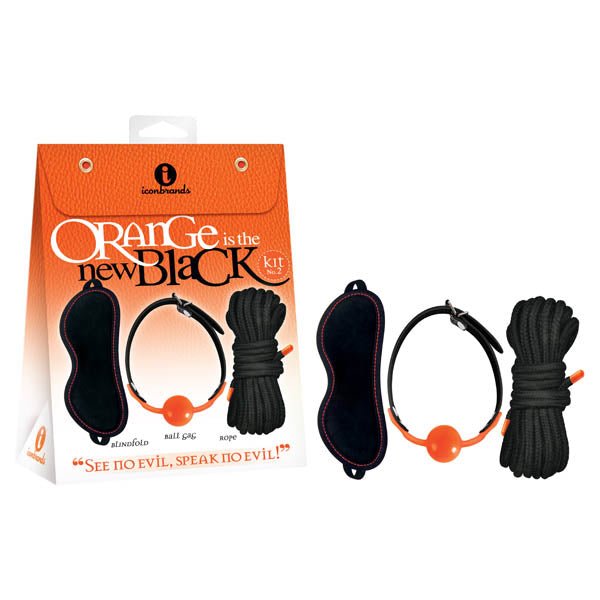 Orange Is The New Black Kit 2 - See No Evil, Speak No Evil! - Bondage Kit - 3 Piece Set - BONDAGE - TOYS