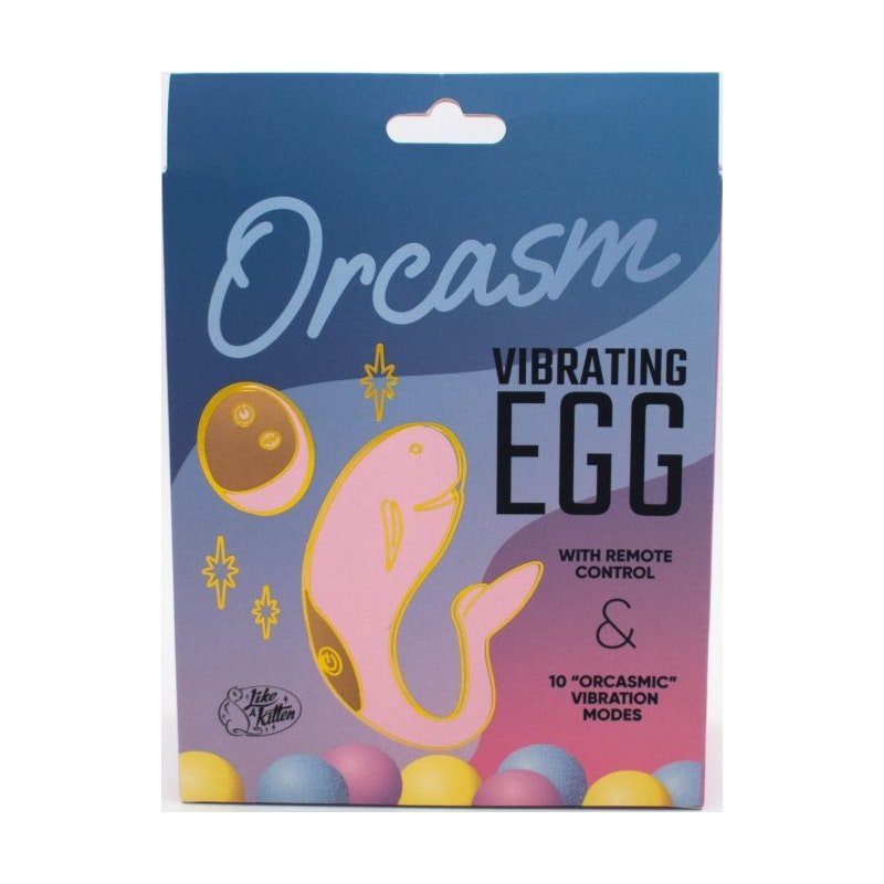 Orcasm Remote Controlled Wearable Egg Vibrator - Adult Toys