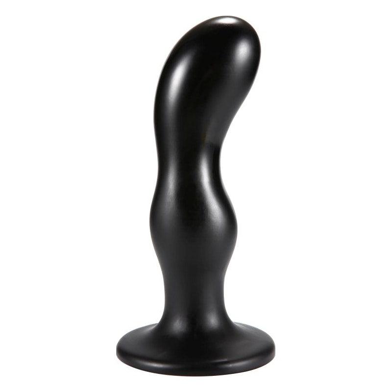 Oval Head Butt Plug Black - Adult Toys