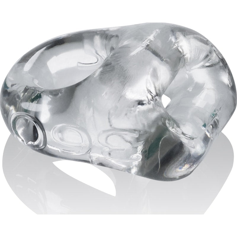 Oxballs 360 Cockring and Ballsling – Clear FLEX - TPR Dual Support - Adult Toys