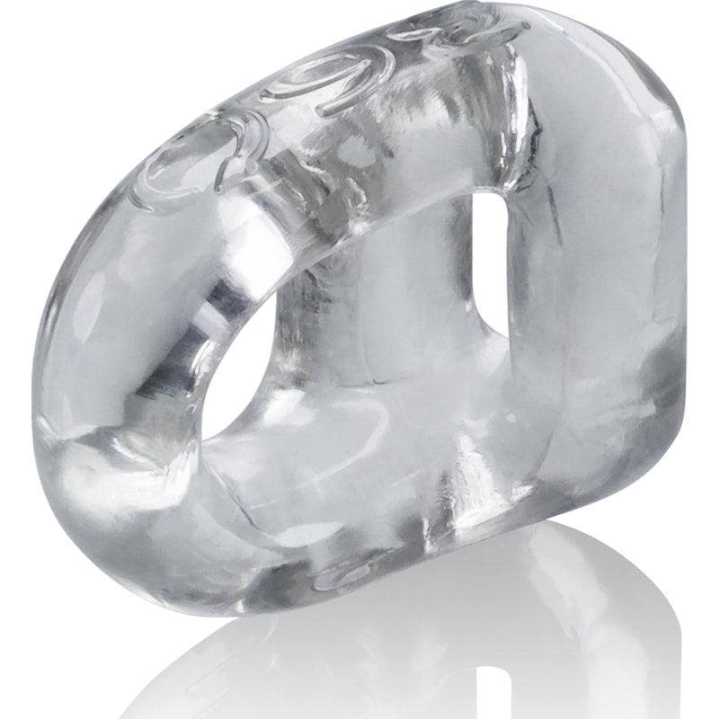 Oxballs 360 Cockring and Ballsling – Clear FLEX - TPR Dual Support - Adult Toys