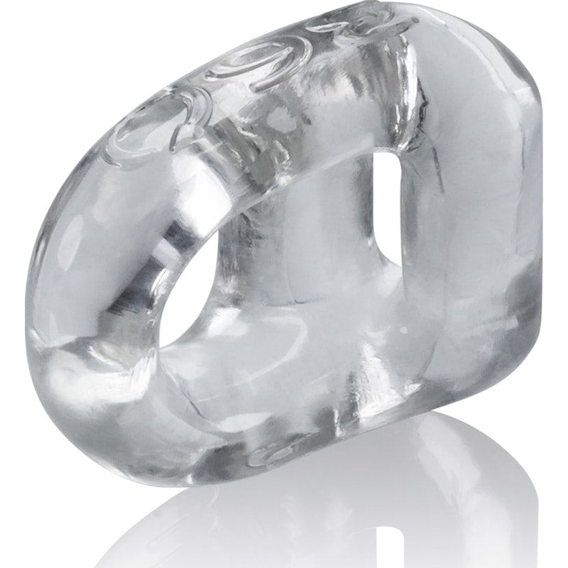 Oxballs 360 Cockring and Ballsling – Clear FLEX - TPR Dual Support - Adult Toys