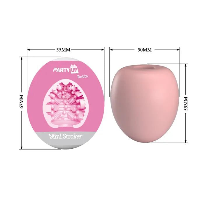 Party Up ROBIN Mini Stroker - Pink - MASTURBATORS