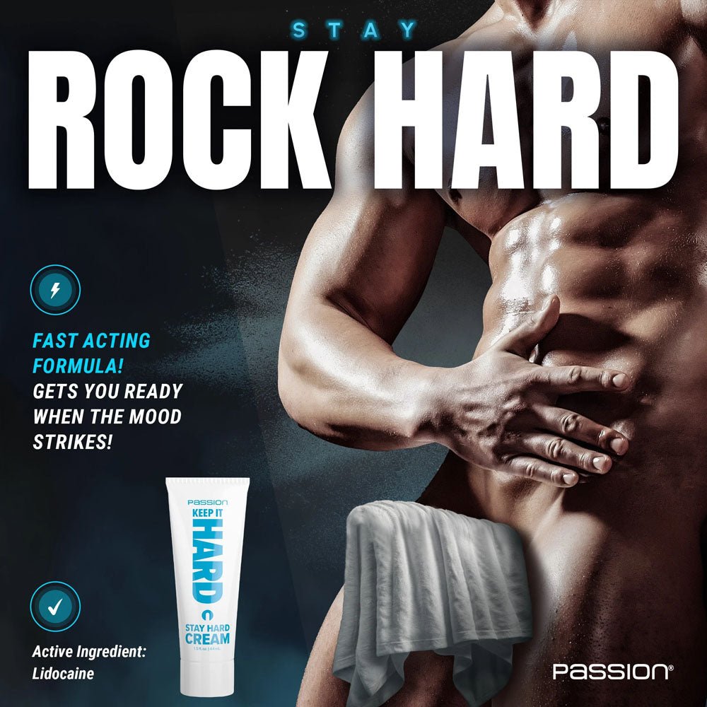 Passion Keep It Hard - Stay Hard Cream - 44 ml - ENHANCERS