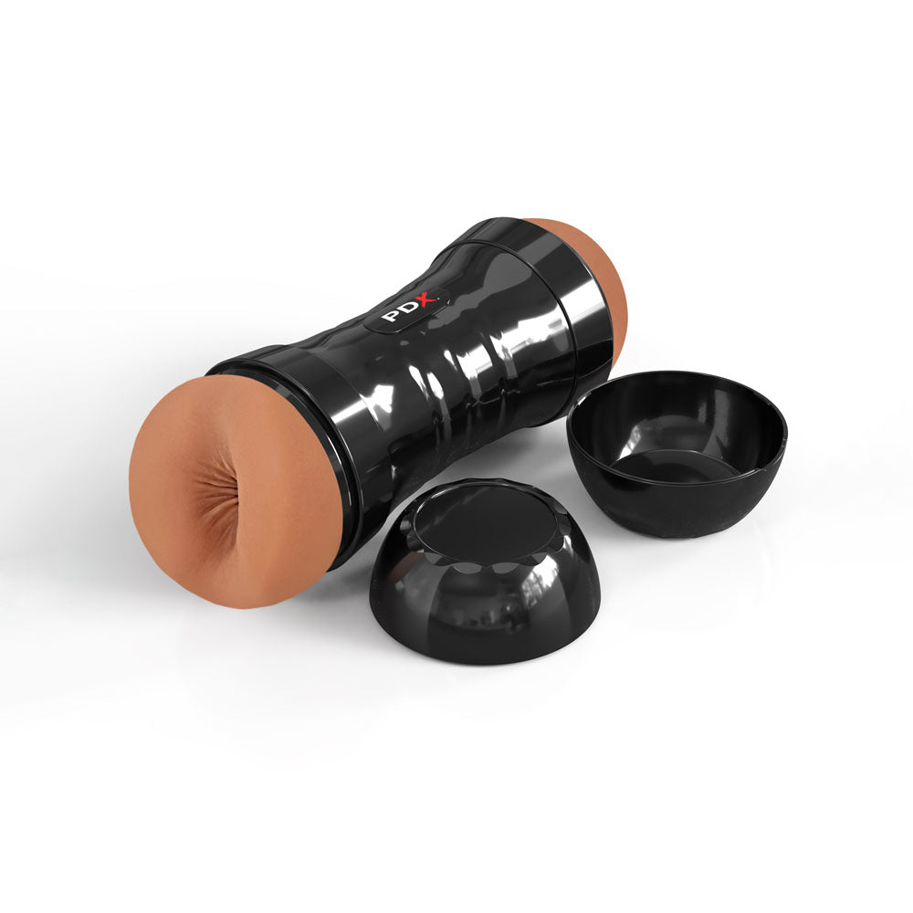 PDX Wet Pussies Super Flip-A-Pussy Over - Dual Ended Stroker (Vagina & Ass) - MASTURBATORS