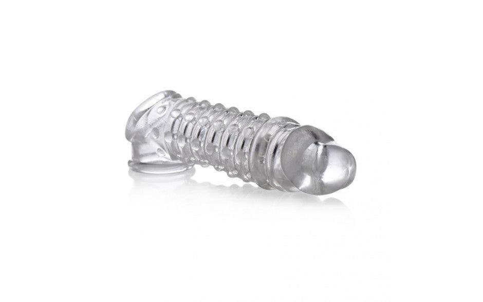 Penis Enhancer Sleeve 1.5in Clear - Adult Toys
