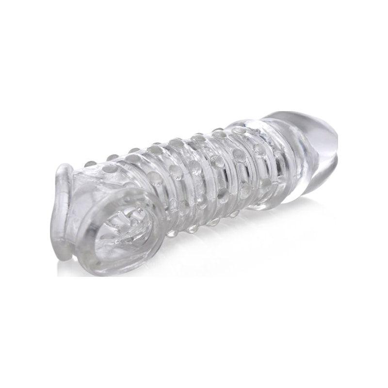 Penis Enhancer Sleeve 1.5in Clear - Adult Toys