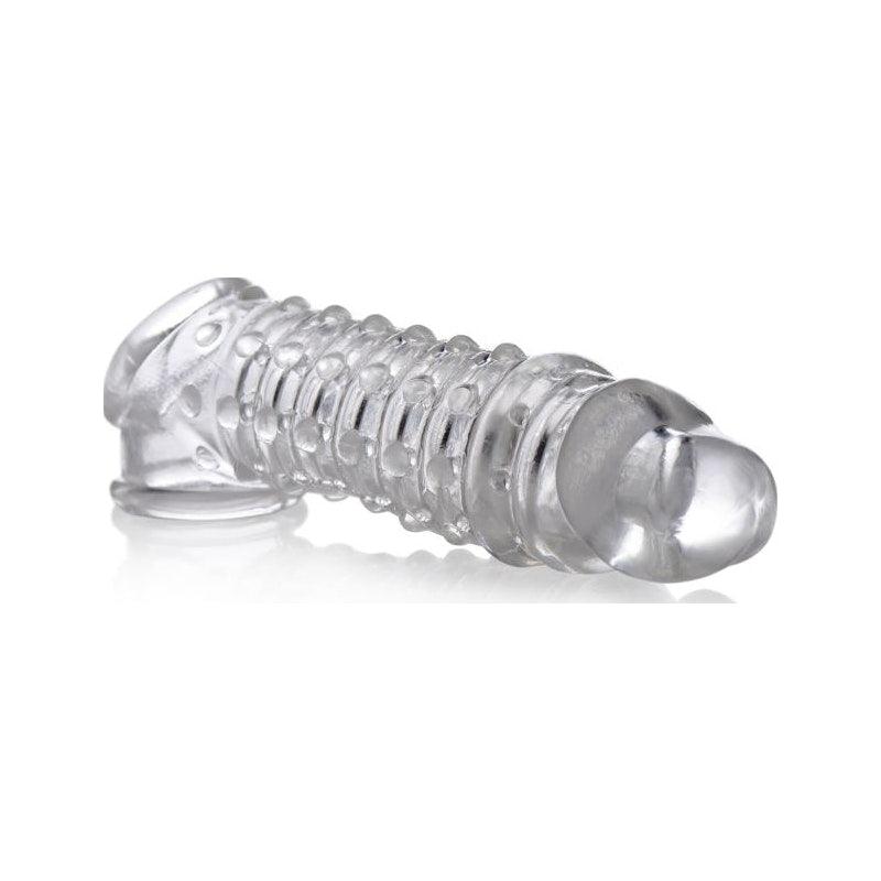 Penis Enhancer Sleeve 1.5in Clear - Adult Toys