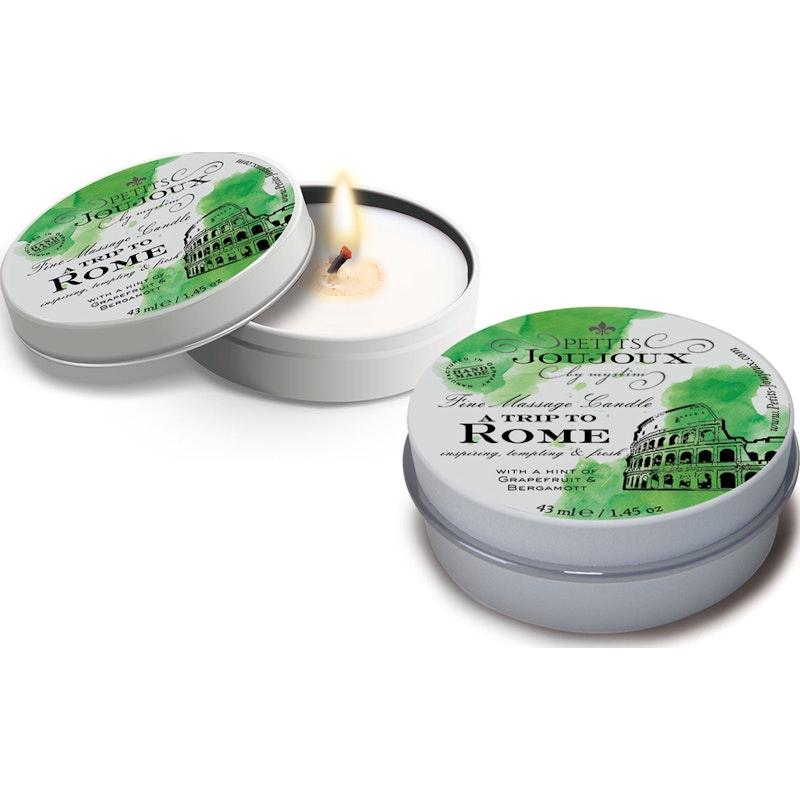 Petits JouJoux Massage Candle Rome 43ml - Lotions & Potions