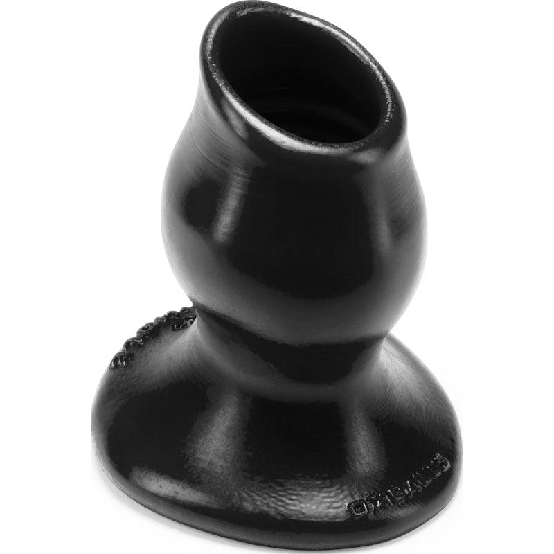 Pighole 2 Hollow Plug Medium Black - Naughty by Nature Adult Store
