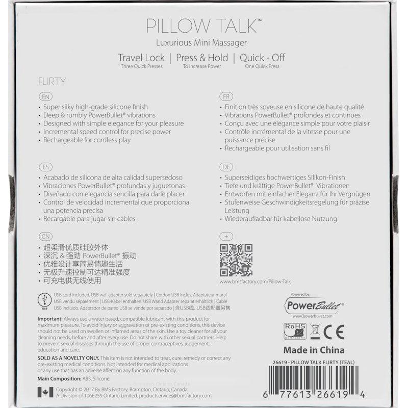 Pillow Talk Flirty Pink - Naughty by Nature Adult Store