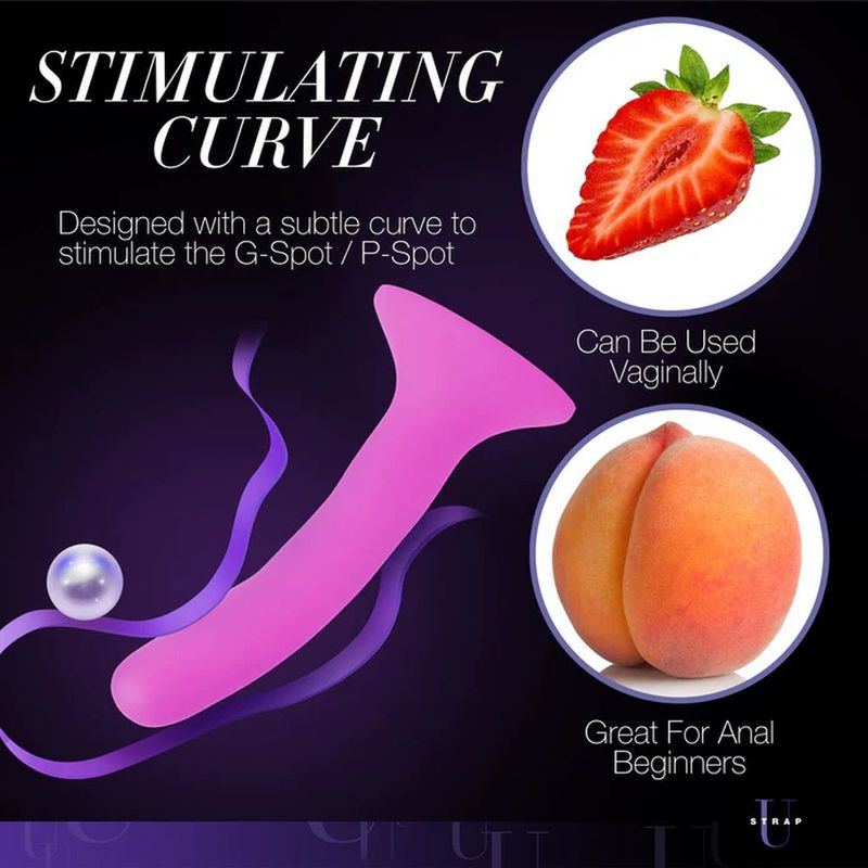 Pink Silicone Strap - On Dildo Small - Adult Toys - Naughty by Nature Adult Store